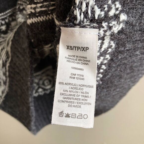 Garage Comfy Stretch Knit Stripe Scoop Neck Long Sleeve Mini Dress Grey - Picture 11 of 13